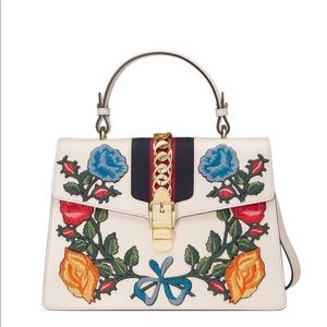 GUCCI BAG WITH EMBROIDERY